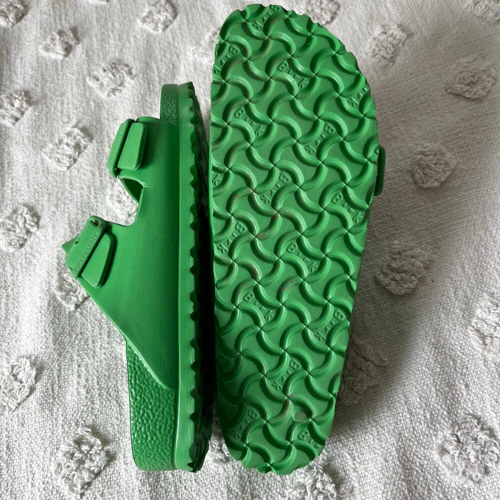 Birkenstock Arizona Green EVA Sandals Supportive Comfort Beach Vacation Summer - Picture 5 of 6